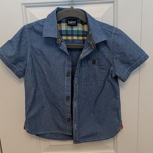 Ted Baker baby boy blue dress shirt